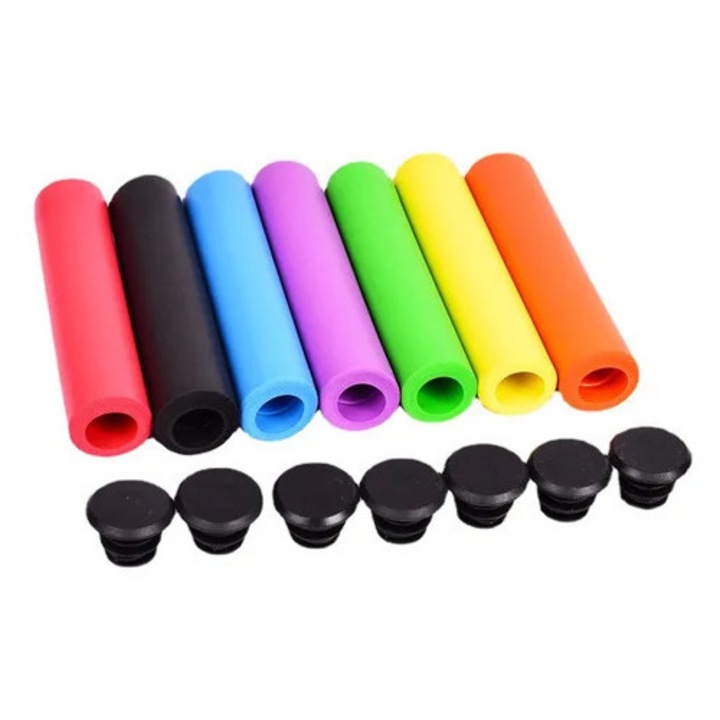 Mansoane bicicleta din spuma moale, antiderapante, set