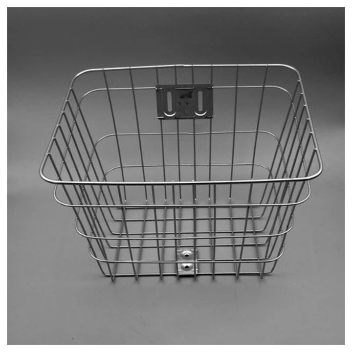 Cos de bicicleta mare, montare fata/spate, accesoriu universal pentru bicicleta, multicolor