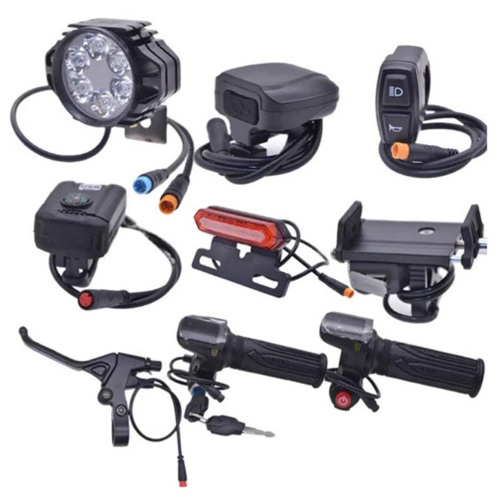 Piese de modificare pentru bicicleta electrica Hummingbird, accesorii speciale