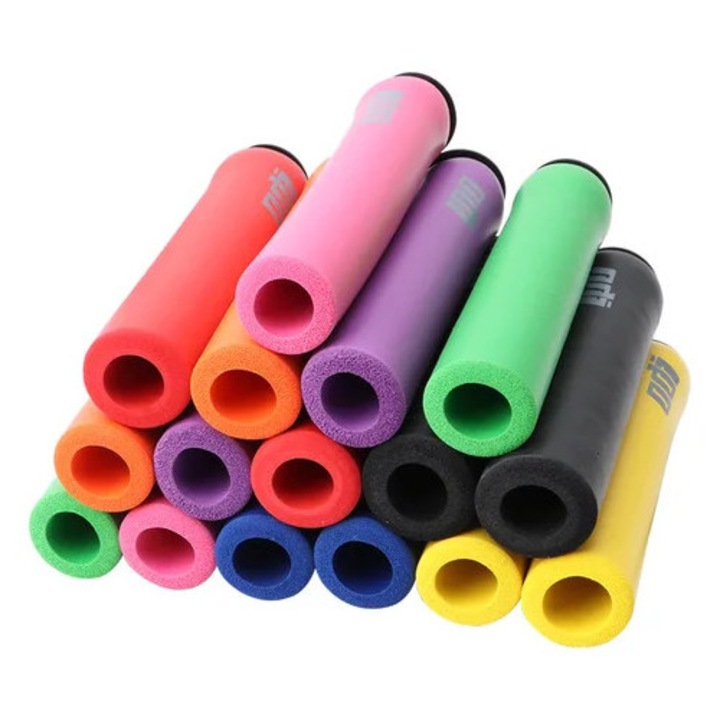 Mansoane bicicleta MTB, antiderapante, ultrausoare, multicolor, set