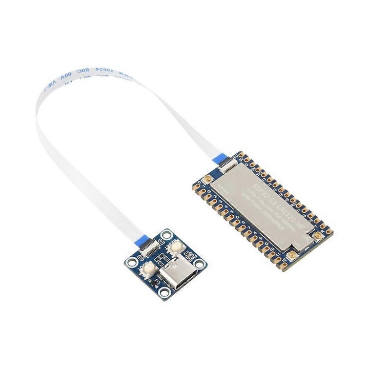 ESP32-S3 LoRa платка за разработка, интегрира LR1121, LoRa Sub-GHz/2.4GHz безжична комуникация, с адаптер