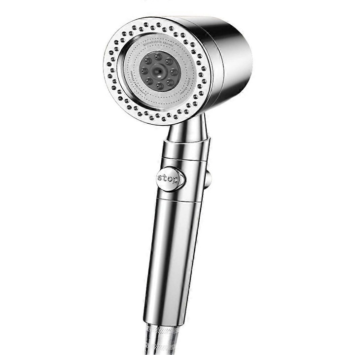 Dus cu presiune inalta, set de accesorii, 5 moduri, filtrare, multicolor