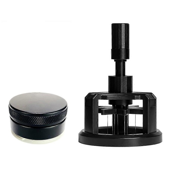 Set unelte WDT pentru espresso, distribuitor de cafea, adancime ajustabila, unelte rotative, multicolor