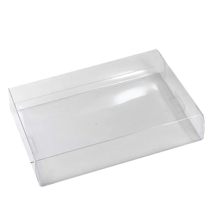 Set 10pcs huse protectie cutii jocuri Nintendo SNES N64, plastic transparent
