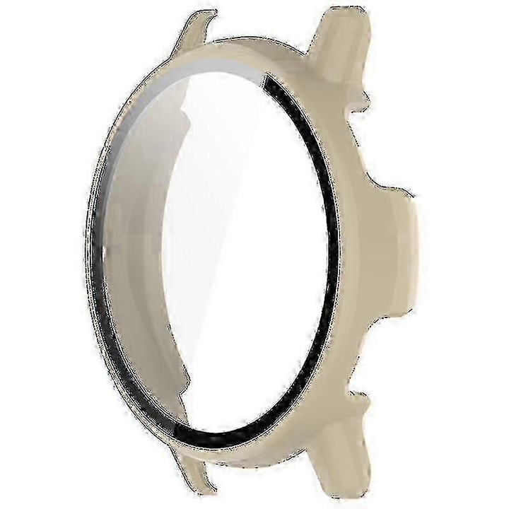 Husa de protectie cu film protector pentru Garmin Vivoactive 5 Active 5, neagra, 44.6mm, set