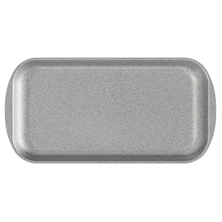 Tava servire din otel inoxidabil 304, patrata, stil retro, set