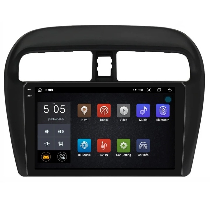 Navigatie PilotOn Mitsubishi Mirage dupa 2012 2K 12GB 256GB 8 CORE