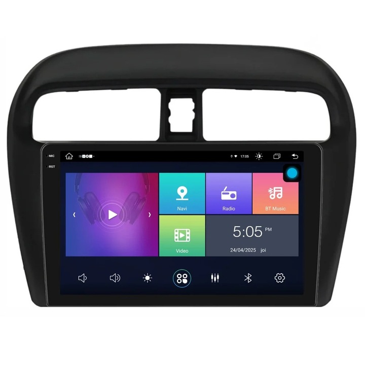 Navigatie PilotOn Mitsubishi Mirage dupa 2012 2K 4GB 64GB 8 CORE