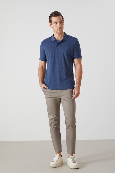 LC WAIKIKI, Tricou polo slim fit, Bleumarin