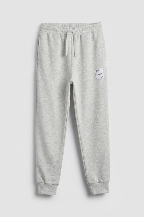 LC WAIKIKI, Pantaloni de trening din amestec de bumbac, Gri melange, 128-134 CM