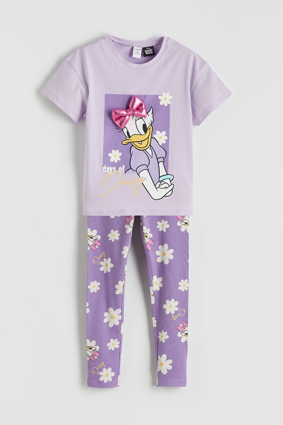 LC WAIKIKI, Costum din amestec de bumbac cu model desene animate