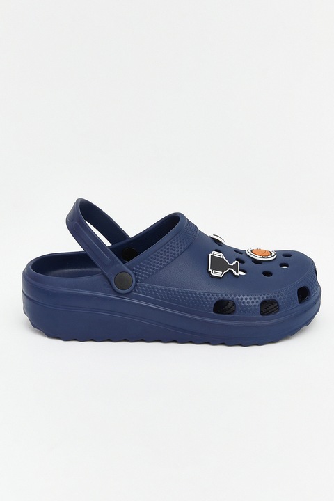 LC WAIKIKI, Saboti cu imprimeu, Bleumarin, 43