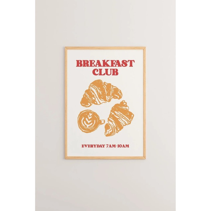 Tablou decorativ Karll Re-Bloom, lemn masiv/hartie foto, multicolor, 33x48cm