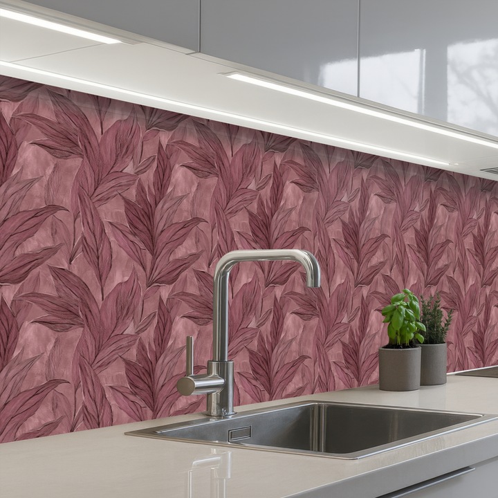 Декоративен панел, OnlyWow, против пръски, топлоустойчив, 300x80см