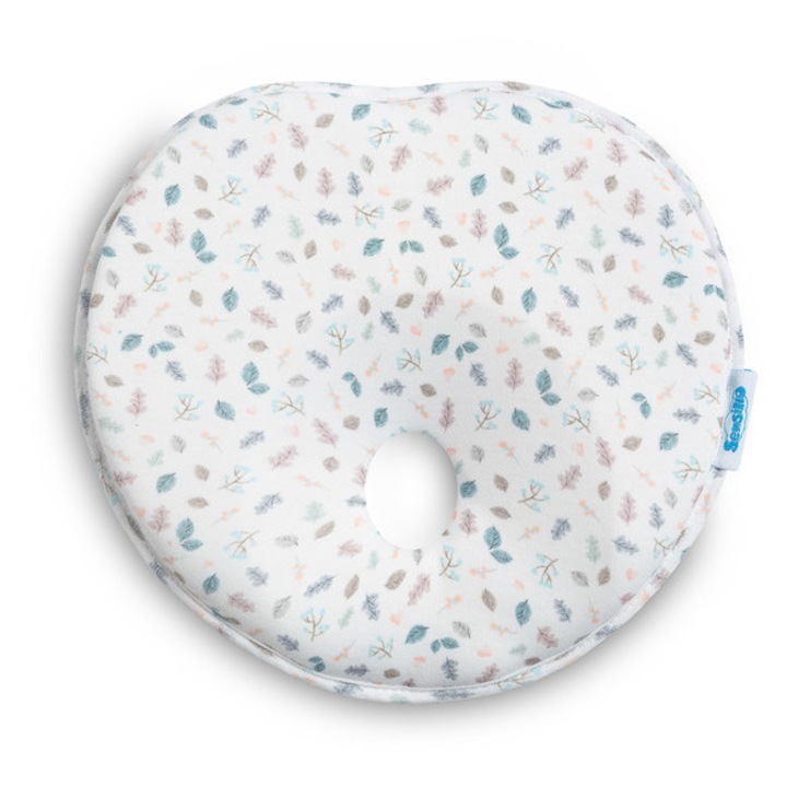 Perna corectoare Sensillo, 22x22cm, pentru bebelusi 0-6 luni, material moale, colorat