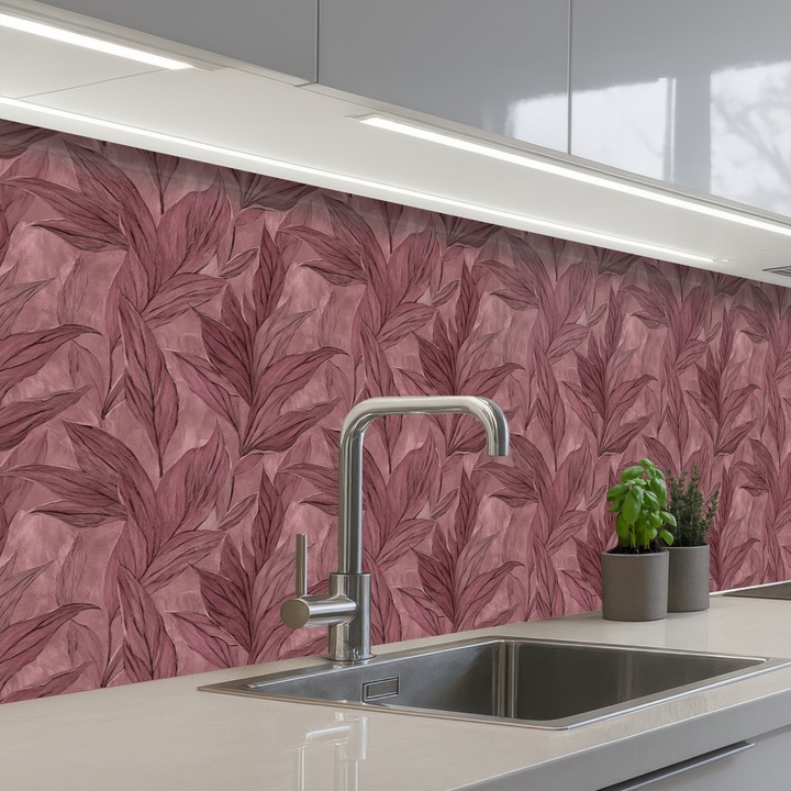 Dekoratív panel, OnlyWow, fröccsenésálló, hőálló, 200x60cm