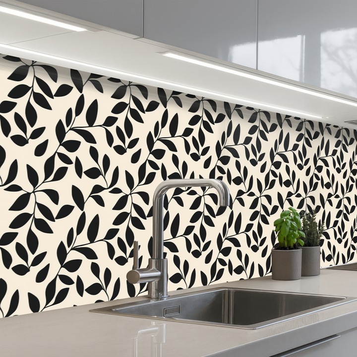 Konyhai panel, OnlyWow, fröccsenésgátló, hőálló, 250x60cm