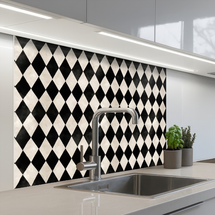 OnlyWow dekoratív konyhai panel, fröccsenésgátló, hőálló, 100x80 cm