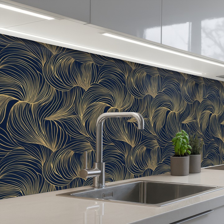 Dekoratív panel, OnlyWow, fröccsenésálló, hőálló, 200x60cm