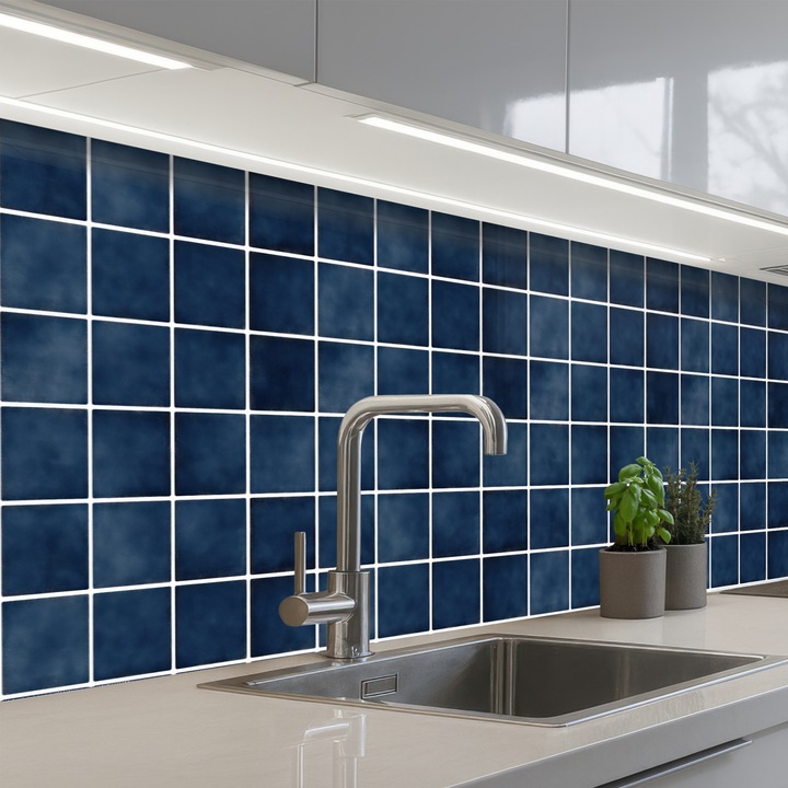 Panou decorativ bucătărie OnlyWow, antistropi, termorezistent, 300x80cm