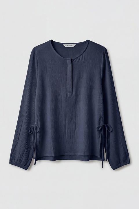 LC WAIKIKI, Bluza cu decolteu rotund, Bleumarin