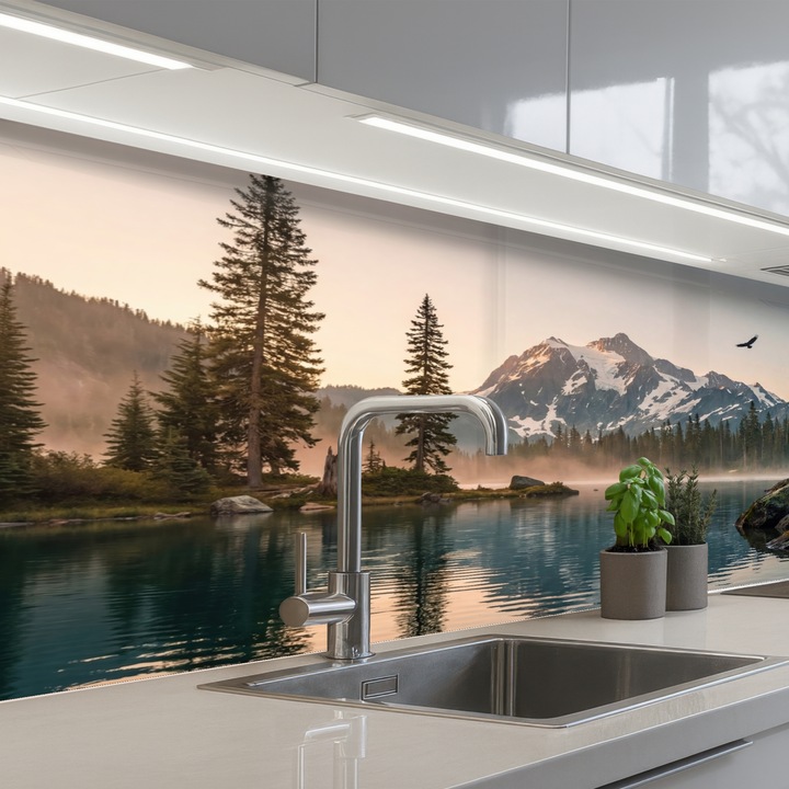 Dekoratív panel, OnlyWow, fröccsenésálló, hőálló, 150x60 cm