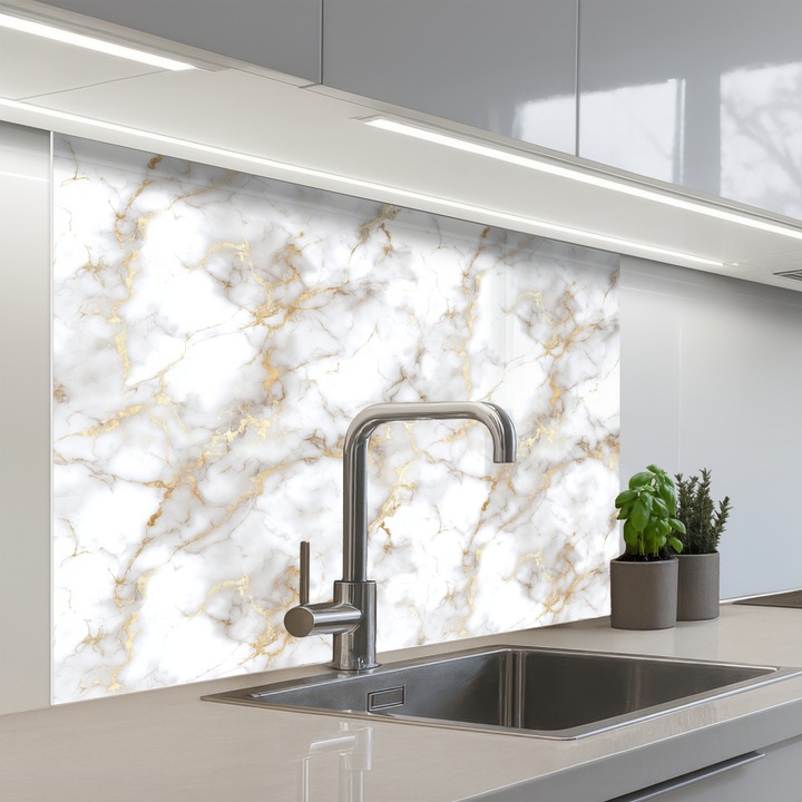 Dekoratív panel, OnlyWow, fröccsenésálló, hőálló, 100x80 cm, öntapadós