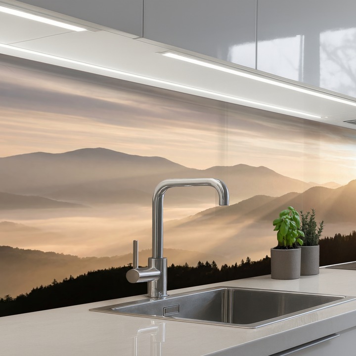 OnlyWow dekoratív konyhai panel, fröccsenésgátló, hőálló, 150x80 cm