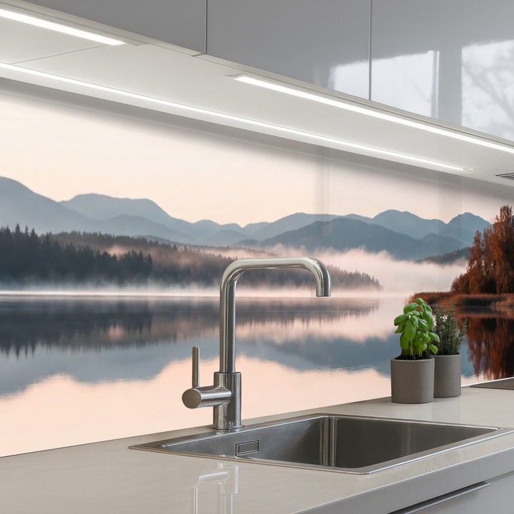 OnlyWow dekoratív panel, fröccsenésálló, hőálló, 400x80 cm