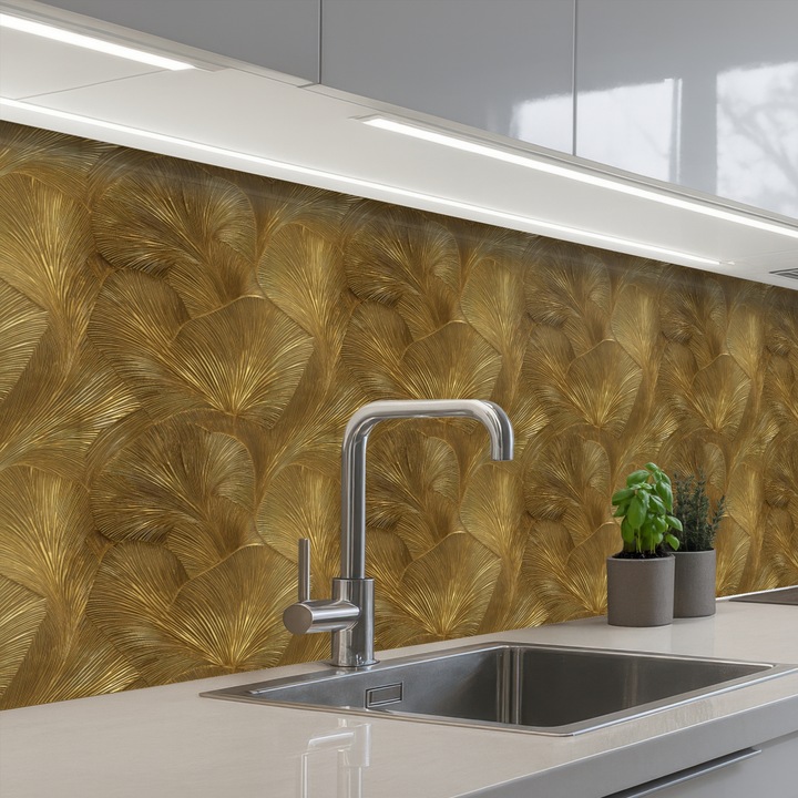 Декоративен панел, OnlyWow, против пръски, топлоустойчив, 200x60см