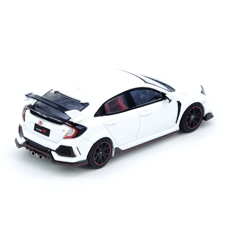 Honda Civic Type-R (Fk8) autómodell, fehér, 1:64 Inno64