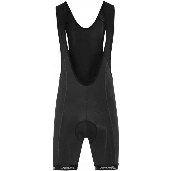Pantaloni scurti barbati, Red Cycling Products, cu bretele, negru, Negru