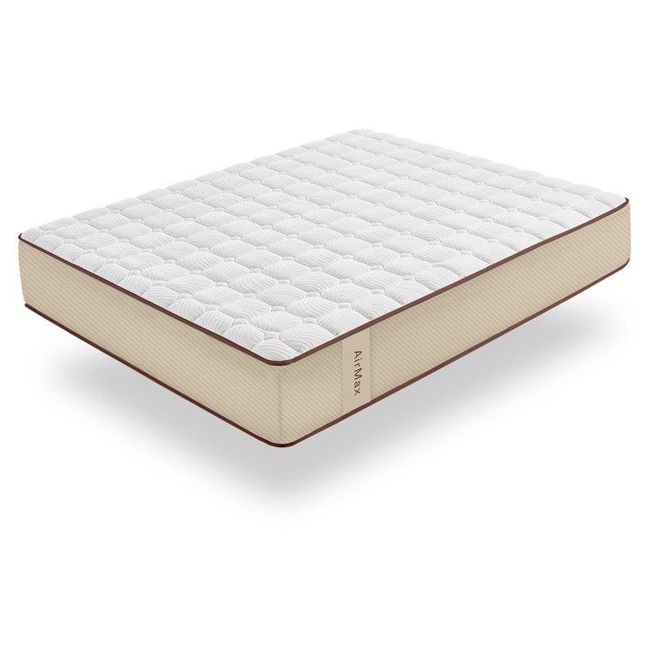 Saltea Moonia Air Max, spumă cu memorie, fermitate medie, 150x190cm, 15cm grosime