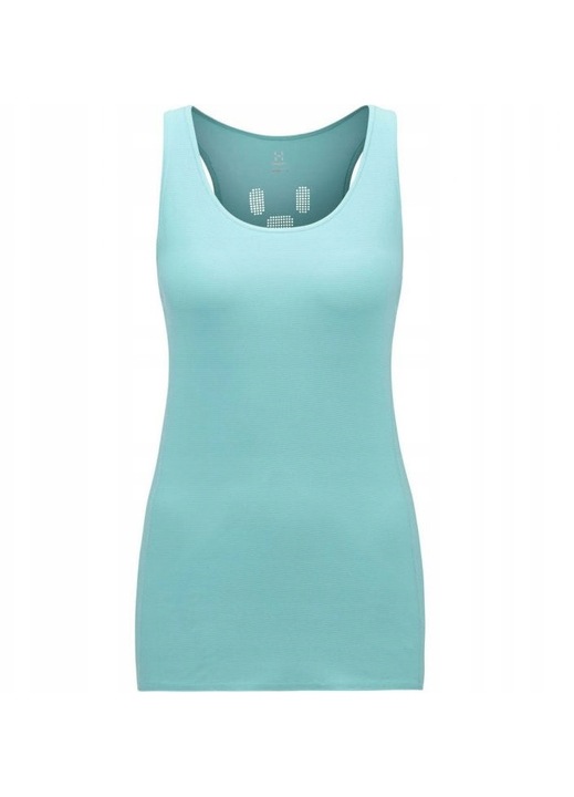 Maiou sport Haglofs, LIM Tech Tank, verde ghetar, uscare rapida, poliester reciclat, M INTL