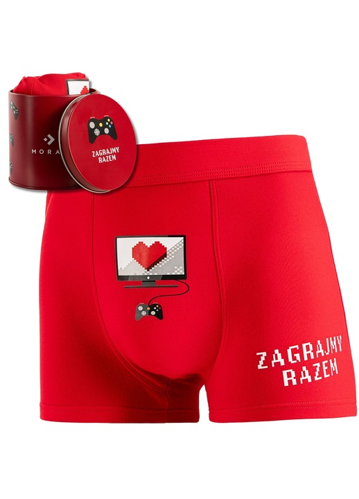 Boxeri barbati Moraj, clasici, confortabili, set cadou