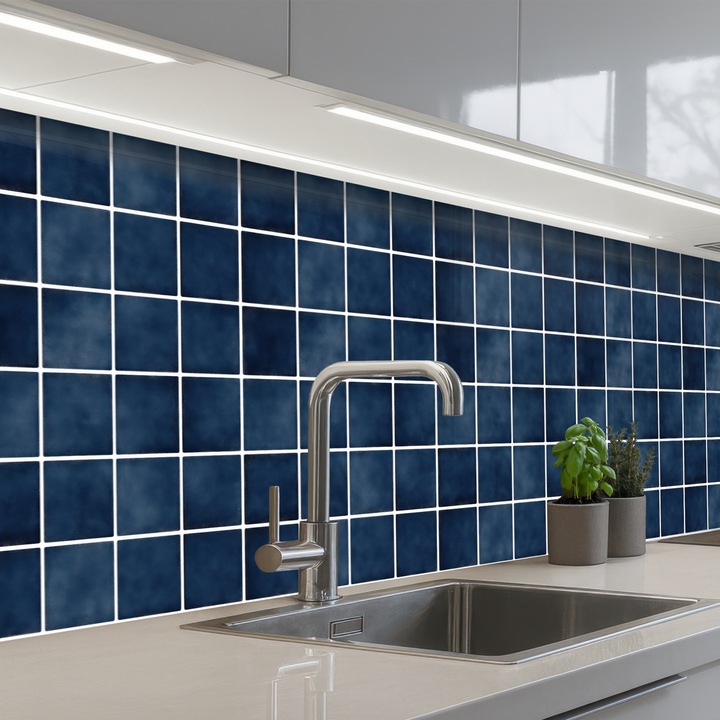 Konyhai dekorációs panel, OnlyWow, fröccsenésgátló, hőálló, 250x60cm