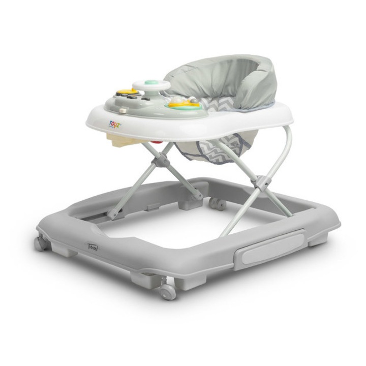 Toyz TIMON 2 az 1-ben járássegítő, többszínű, állítható magasságú 22x26cm, hangpanellel