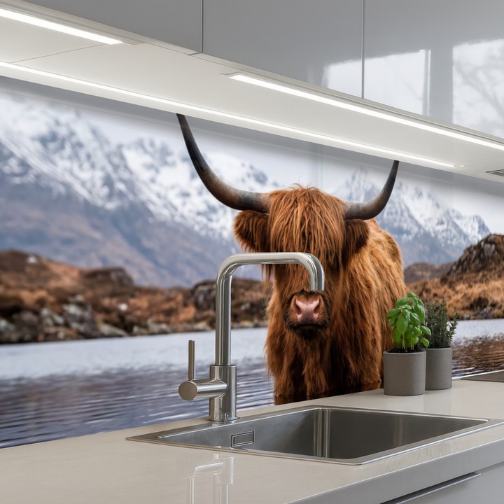 Panou decorativ, OnlyWow, antistropi, termorezistent, 300x80cm