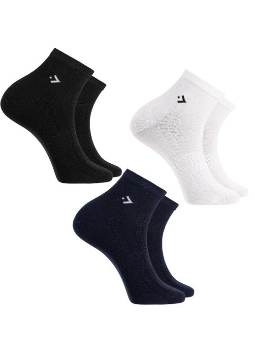 Sosete barbati Moraj, set 3 par, 39-42, bumbac, confortabile, lungime 3/4