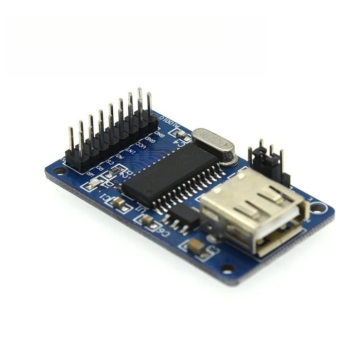 CH376 olvasó-író modul, 12MHz, 2x8cm