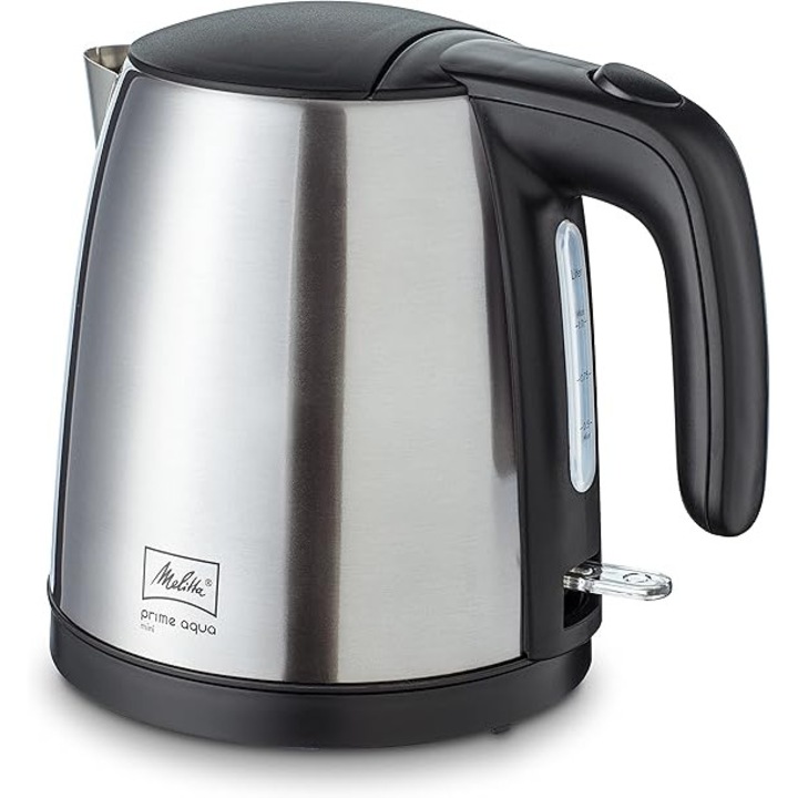 Fierbator electric Melitta Prime Aqua mini 1018-07, inox, 1, 0 L, 2200 W, dimensiune compacta