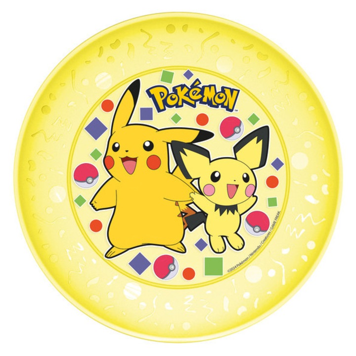 Farfurie plata Pokemon din plastic