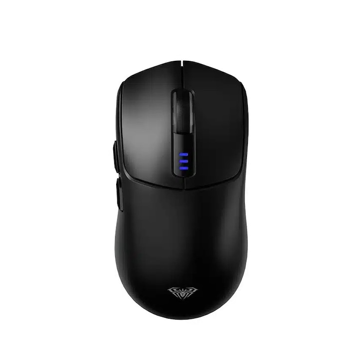 Mouse de Joc AULA SC580X Fără Fir, Negru, Senzor 12000 DPI, Conexiune Tri-mod