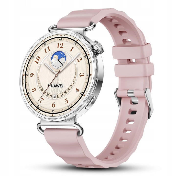 Curea din silicon pentru ceasul HUAWEI WATCH GT6, GT5, GT4 – model Elegant Classic, 41 mm