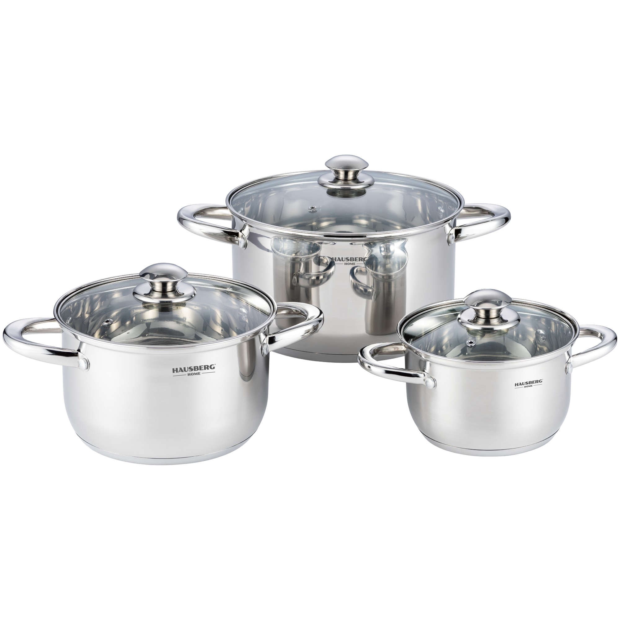 ＨＰC8842A 3個セット Set oale inox 6 piese Hausberg HB-H EKO 794 cu capace sticla