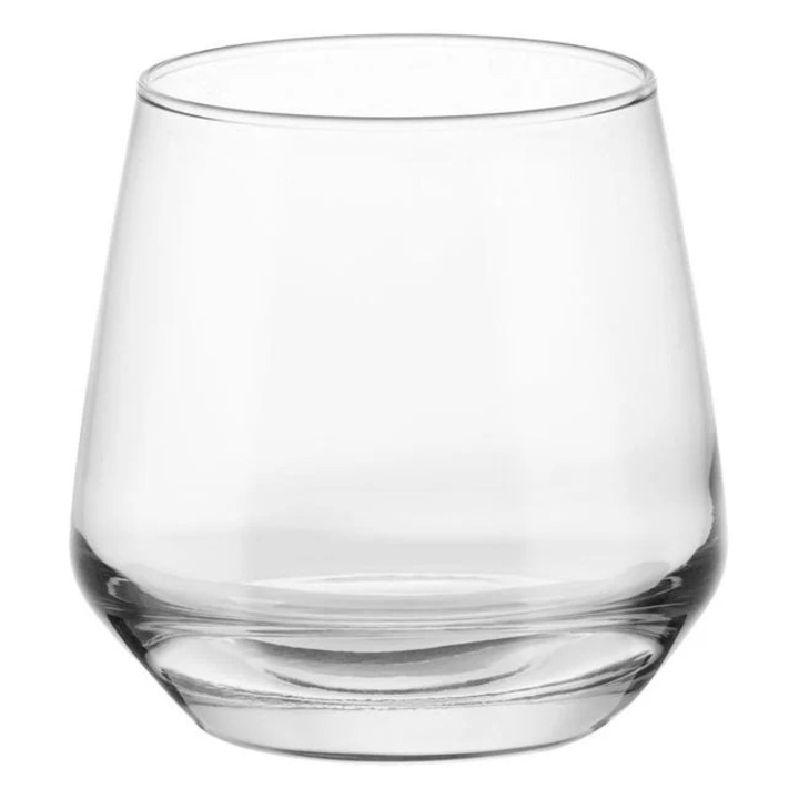 Pahar whisky sticla transparenta model 375ml