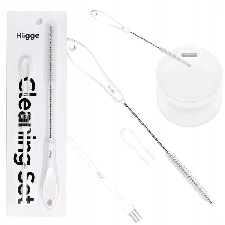 Set curățare fântână, Hiigge, alb, 10x10 cm, pentru iepuri