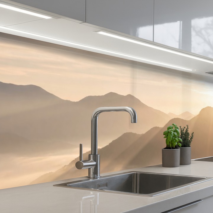 Panou decorativ OnlyWow, antistropi, termorezistent, 400x80 cm, autoadeziv