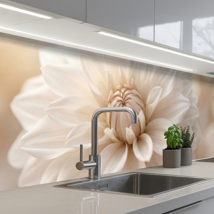 Panou decorativ bucătărie, OnlyWow, antistropi, termorezistent, 300x80 cm, autoadhesiv