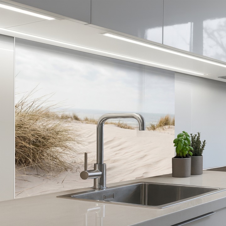 Panou decorativ OnlyWow, protecție aragaz, termorezistent, 100x80 cm, autoadeziv